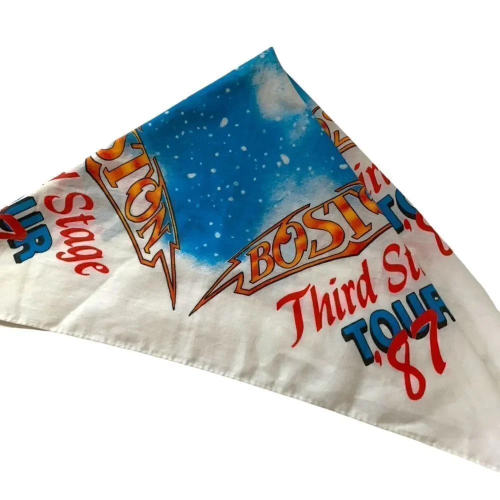 Vintage Boston Third Stage Tour ‘87 Bandana